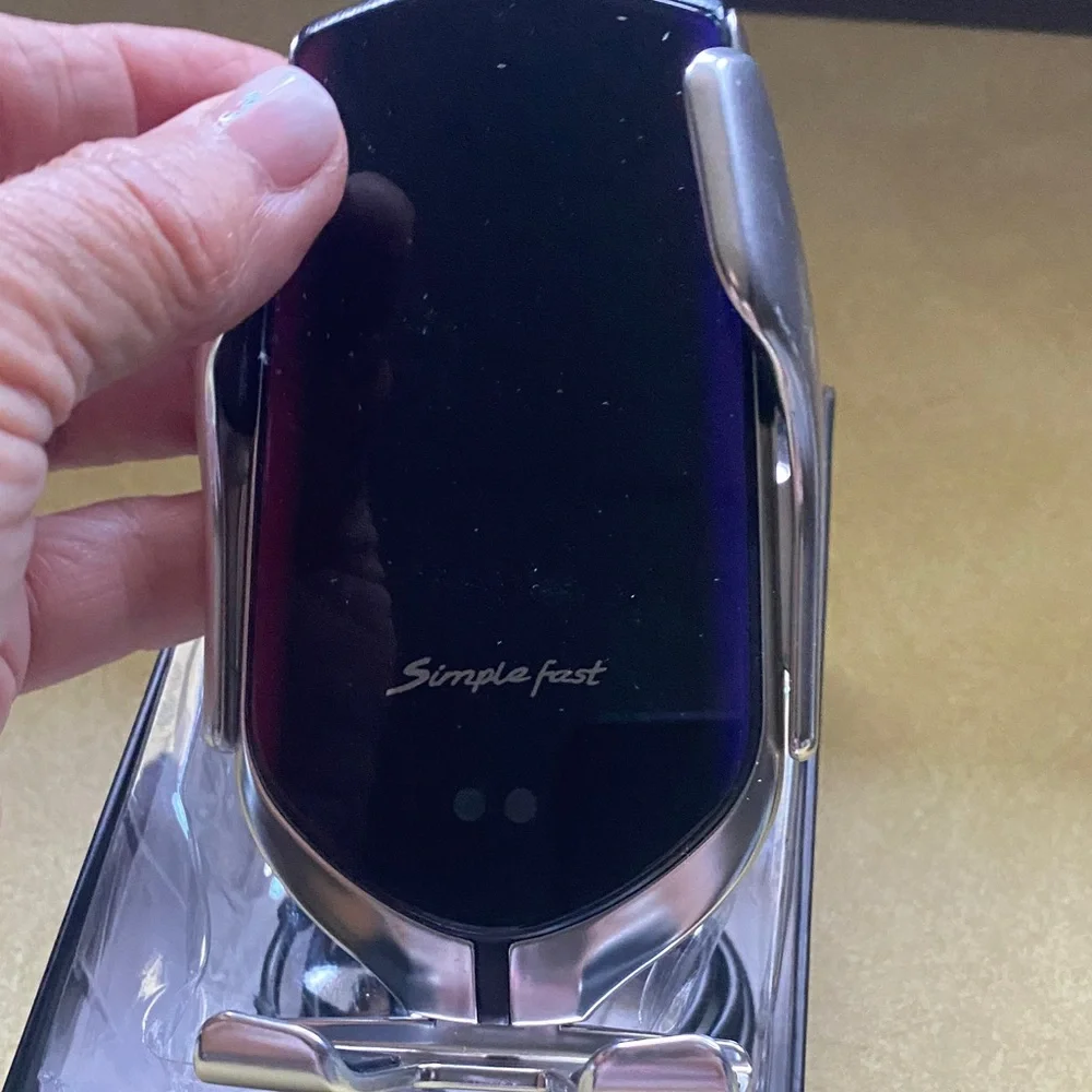 Car Wireless Charger - silver
